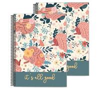 Diario de Salud Mental y Estado de Ánimo - Guía de Bienestar Diario, Seguimiento de Ansiedad y Gratitud de 90 Días para el Manejo del Estrés, el Autocuidado y la Mejora del Sueño (2Pcs)