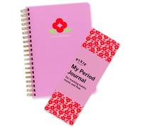 Diario de seguimiento de períodos para niñas de 8 a 12 años, cuaderno Pixie's My First Period con reflexión guiada del ciclo menstrual diario, regalos para el primer período para niñas jóvenes y