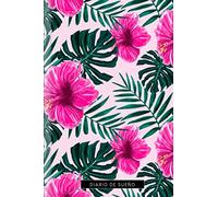 Diario de Sueño: Para rellenar y marcar para una rápida grabación de los hábitos de sueño | Motivo: Zona tropical