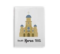 Diario de tapa blanda con diseño de monumentos de Corea del Sur