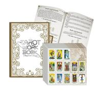 Diario de Tarot, Cuaderno de Aprendizaje de Papel 60g | Diccionario de Difusión de Tarot ider aite y guía para principiantes en inglés | Apoya la astrología, la adivinación, la meditación y la