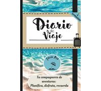 Diario de Viaje - Edición Mar: Tu diario de viaje en blanco y negro ideal para 4 semanas, con 156 páginas para guardar recuerdos, escribir notas, ... marinas y capturar reflexiones personales.