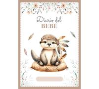 Diario del bebé: Libro de seguimiento en COLOR | Recién nacido 0-6 meses | 120 días de registros diarios | Regalo perfecto para embarazo o nacimiento