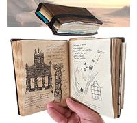 Diario del Grial Indiana Jones, Indiana Jones Grail Diary, Réplica de Accesorios de Película Clásica, La última Cruzada de Indiana Jones, una Colección de Recuerdos para Cinéfilos