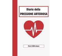 Diario della pressione arteriosa: Registrazione giornaliera della pressione arteriosa e della frequenza cardiaca | Copertina morbida | Formato A5