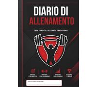 Diario di Allenamento: Tieni traccia di esercizi, serie, ripetizioni, progressi e obiettivi di fitness | Per frequentatori di palestre, atleti e appassionati di fitness