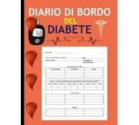 Diario di bordo del diabete: Diario per monitorare facilmente il livello di glucosio nel sangue Formato 8,5 x 11 pollici con 120 pagine