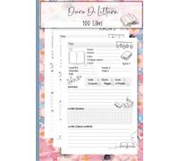Diario Di Lettura: Quaderno delle letture, Reading journal italiano/Tieni traccia delle tue letture e recensisci i tuoi libri - 100 libri, Formato A5.24
