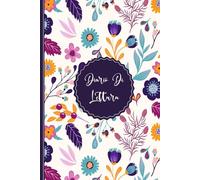 Diario di Lettura: Reading journal italiano, Diario del lettore, taccuino delle letture | tieni traccia delle tue letture e recensisci i tuoi libri 110 pagine - ''15,24 x 22,86 cm". -025-