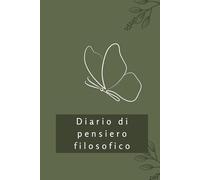 Diario di pensiero filosofico: Rifletti su una domanda al giorno e disegna la mappa delle tue idee | Filosofia quotidiana, pensiero critico, senza data