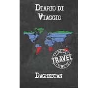 Diario di Viaggio Daghestan: 6x9 Diario di viaggio I Taccuino con liste di controllo da compilare I Un regalo perfetto per il tuo viaggio in Daghestan e per ogni viaggiatore