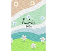 Diario Emotivo | Diario delle Emozioni | Psicologia | Diario Giornaliero: 12 Mesi | Gennaio - Dicembre | 54 Settimane, 12 Planner Mensili | Formato A5 ... Mensile | Diario Datato | Fiori Disegno