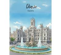Diario: España.- Planificador Semanal y Mensual: Agenda de Productividad con Seguimiento de Hábitos, Metas y Notas Libres - Organizador Creativo para ... (100 Páginas) (Spain, España, Spanien)