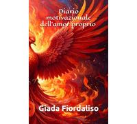 Diario motivazionale dell'amor proprio copertina con fenice