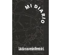Diario personal 183 paginas: Diario personal, cada día es una versión diferente de ti. Escribe tus sueños