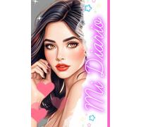 Diario - Rosa inspiración: Cuaderno con decoración floral, tipo diario, para escribir