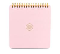 Diario rosa pétalo | Libro para colorear de mandala | Pintura y diario para relajación de atención plena | encuadernado en espiral tamaño pequeño A5 de viaje | Zenn Meditation Art