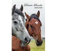 Diario Scuola 2025 2026: Agenda cavallo scolastica ragazza e ragazzo elementari medie | 2 Giorni per Pagina | Planner Scolastico da Settembre 2025 ad ... pratiche 13,97 x 21,59 cm | 215 Pagine