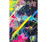 Diario Scuola 2025 2026: Agenda Giornaliera per Studente Scuola Elementari Medie Superiori | Planner Scolastico Da Settembre a Luglio | A5 | Calcio.