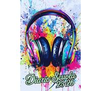 Diario Scuola 2025 2026: Agenda Giornaliera Per Studenti Delle Scuole Elementari, Medie E Superiori | Piano Di Studio In Formato DIN A5 | Sostenibile E Ecologico. Per Ragazzi E Ragazze"Musica".