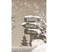 Diario Scuola 2025 2026: Agenda Settimanale Per Studente Scuola Elementari Medie Superiori | La Settimana Su Una Doppia Pagina