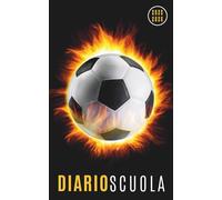 Diario Scuola 2025 2026 Calcio: Pianificatore giornaliero 1 giorno per pagina Per ragazze e ragazzi - Materiale scolastico medie elementari superiori università - copertina Sport