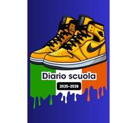 Diario scuola 2025 2026 elementari e medie per bambino , ragazzo - Stivali sportivi