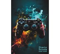 Diario Scuola 2025 2026 Gamer: Pianificatore una settimana su 2 Pagine , Settembre 2025 a Agosto 2026, per Ragazze e Ragazzi, Bambino, Adulto , Elementari, Media, Superiori