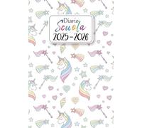Diario Scuola 2025 2026 Kawaii: Unicorno Agenda Scolastica Giornaliera 25/26 | Per Ragazze e Ragazzi Da Settembre 2025 a Luglio 2026 | per Studenti di Scuole Elementari, Medie, Superiori