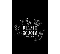 Diario Scuola 2025 2026 Media: Agenda Scolastica A5 per Bambino e Bambina | Medie Elementari Superiori