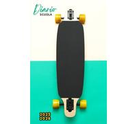 Diario scuola 2025 2026 Skateboard: Pianificatore giornaliero per ragazze e ragazzi | Materiale scolastico medie elementari superiori università | Coperta sportiva con skate