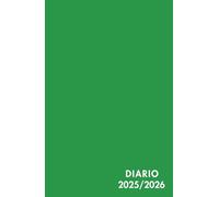 Diario Scuola 2025 2026 Verde: A5 Agenda Scolastica Giornaliera 25/26 | Planner Scolastico Da Settembre 2025 a Luglio 2026| per Studenti di Scuole Elementari, Medie, Superiori | Un giorno una pagina
