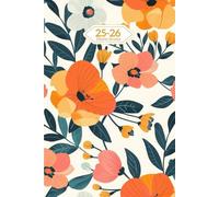 Diario Scuola 2025 26: Organizzatore Studenti con Calendario, Orari e Sezioni per Appunti