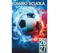 Diario Scuola 2026 2027: Agenda Giornaliera Scolastico per Scuola Elementari Medie Superiori Studente | Da Settembre a Luglio 2 Giorni per Pagina.