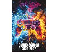 Diario Scuola 2026 2027 Elementari: Agenda Giornaliera Scolastico per Scuola Elementari Medie Superiori Studente | Da Settembre a Luglio 2 Giorni per Pagina.