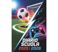 Diario Scuola: Agenda Giornaliera Scolastico per Scuola Elementari Medie Superiori Studente | Da Settembre a Luglio 2 Giorni per Pagina.