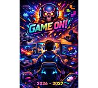 Diario Scuola Gamer 2026-2027: Agenda Scolastico Giornaliero per Studenti e Ragazzi Amanti dei Videogiochi.