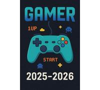 Diario Scuola Gaming: 2024 2025 | per Gamer Agenda Giornaliera per Studente Scuola Elementari Medie Superiori | Planner Scolastico da Settembre a Giugno