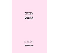 Diario Scuola Minimal 2025-2026 - Limited Edition | Agenda Giornaliera Premium per Studenti Scuola Elementari Medie Superiori | Planner Scolastico da Settembre a Giugno: Rosa
