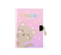 Legami - Diario secreto con candado, 328 páginas, tema Kitty, con marcapáginas, de papel certificado, 11 x 15,5 cm