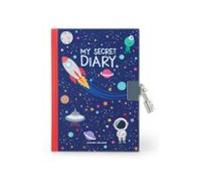 Diario secreto con candado de espacio Legami