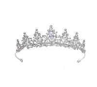 Diario tiara circón flor princesa tiara corona de boda nupcial tiara fiesta de graduación