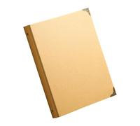 Diario vacío reciclable para estudiantes que crecen la temporada siguiente, incluye paneles desmontables y clip de metal de plan permanente de dieciséis cientos