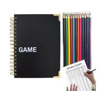 Diario y planificación cuaderno, cuaderno juguetón - Planificador de tablero con diseño de impresión transparente para viajes de negocios, vacaciones, amigos, Navidad, trabajo, familia, viajes