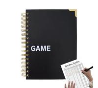 Diario y planificación, libro de desafíos de ahorro, planificador con impresión clara y escritura suave para Navidad, escuela, hogar, trabajo, familia, amigos, viajes