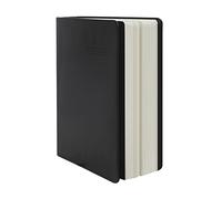Diarios de estudio DaiBible Cuaderno de bocetos Libro de recuerdos Registros de vida Lo mejor for dos años de escritura Grueso 640 páginas en blanco A5 Piel sintética suave(Grey Edge)