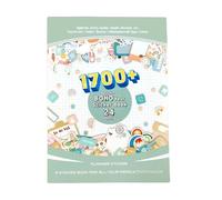 Diarios decorativos adhesivos para álbumes de recortes, agendas, calendarios y decoración de pared, diario creativo