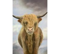 Diary 2025-2026 - Highland Cow Academic Diary Week to View A5: September 25 to August 26 Mid Year Planner. 108 pages and glossy cover. Perfect gift for student or Highland Cow lover