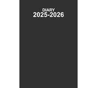 Diary 2025-2026: Week to view planner- 18 months from july 25 to December 26, week on two pages
