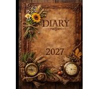 Diary 2027: Hardcopy year planner | Journal for professionals | Perfect for seminars and scheduling | 369 pages with success quotes | 8.5 x 11 inches | (Jan-Dec 2027)